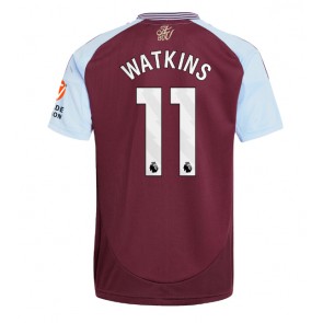 Aston Villa Ollie Watkins #11 Domácí Dres 2024-25 Krátký Rukáv